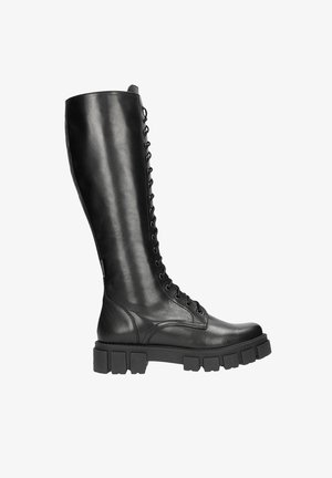 Wojas WOJAS - Plateaulaarzen - czarny