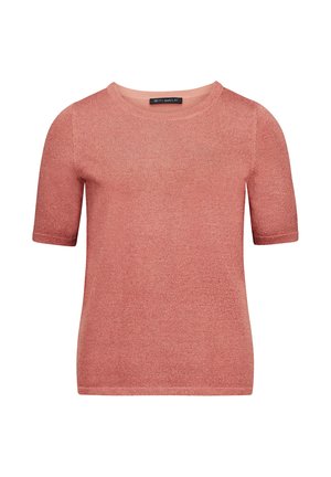 Betty Barclay, BETTY BARCLAY KURZARM STRICKPULLOVER - T-shirt basique - light mahogany