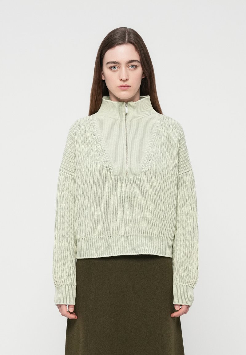 closed Trui olijfgroen