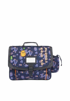 Tann's, TANN'S CARTABLE 38 CM POCHE GOURDE ADAM BLEU - Schooltas - bleu   orange