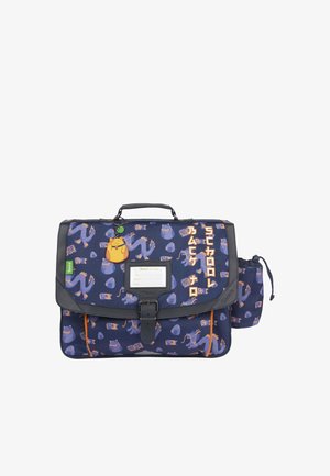 Tann's, TANN'S CARTABLE 38 CM POCHE GOURDE ADAM BLEU - Mochila escolar - bleu orange