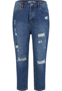 2Y PREMIUM DENIM 2YB5891 RELAXED FIT - Jean boyfriend - midblue