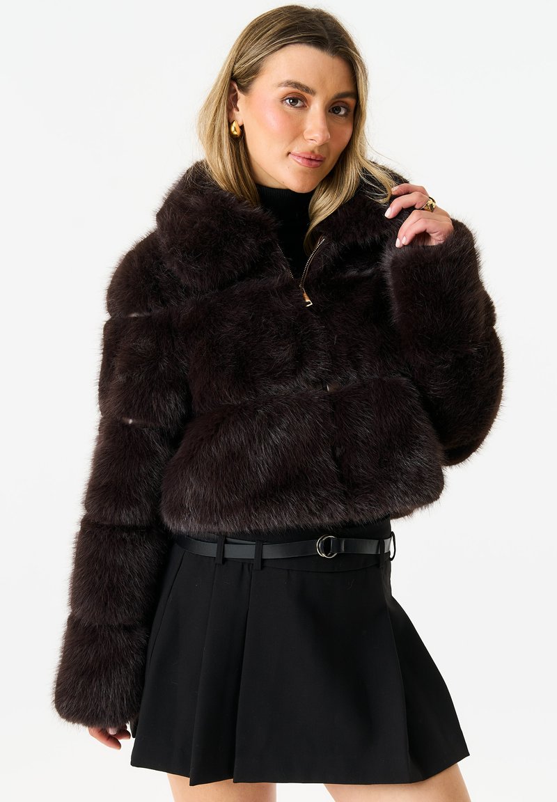 GINI LONDON Winter jacket - brown