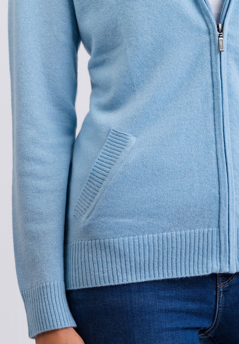 Kaschmir Long Cardigan Hellblau CASH-MERE Cardigan Hellblau/light