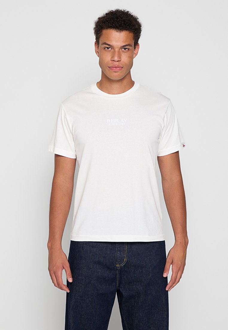 Replay T-shirt basic wit