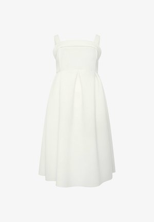 Yours Clothing, PLUS SIZE SKATER DRESSES - Hverdagskjole - white