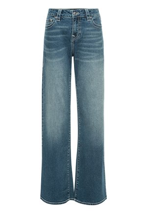 BOBBI BAGGY - Flared Jeans - dark wash