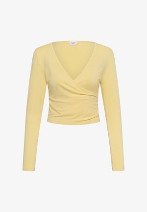 Saint Tropez, VIGGASZ - Pikkade varrukatega topp - pale banana