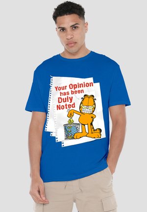 GARFIELD DULY NOTED - T-Shirt print - royal blue