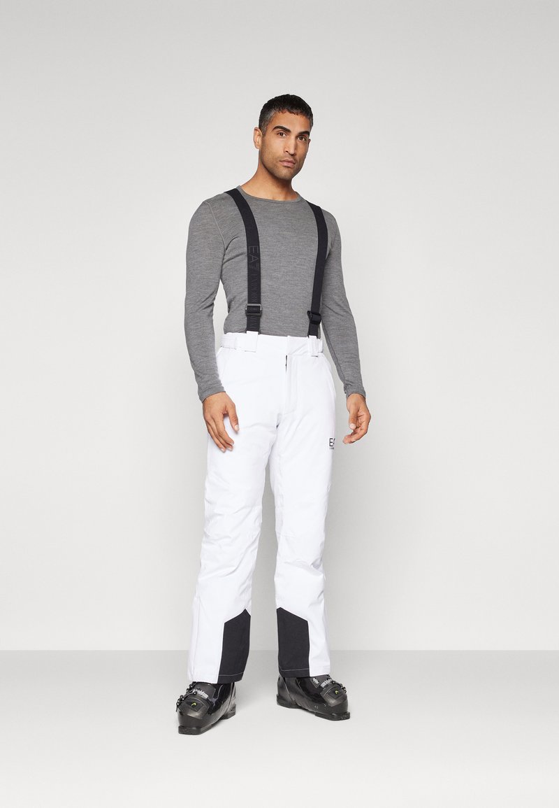 EA7 Emporio Armani KITZBUHEL PANT - Lyžiarske nohavice - white