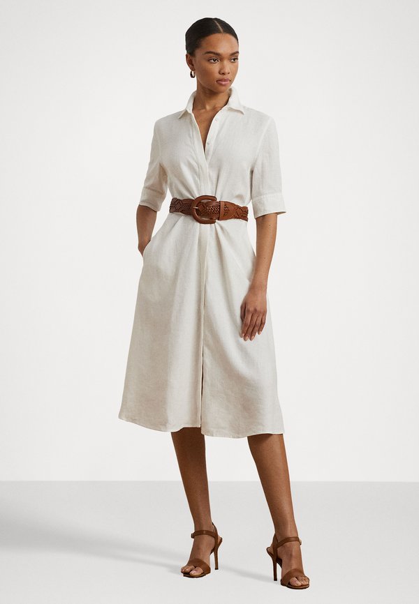 CLASSIC LINEN DRESS - Shirt dress2
