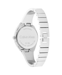 Calvin Klein 2H SS 30MM SUNRAY VERTICALLY BRUSHED DIAL SS BANGLE - Klocka - silver coloured