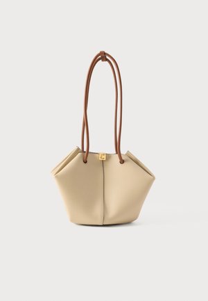 KAMY - Håndveske - sandshell/cognac