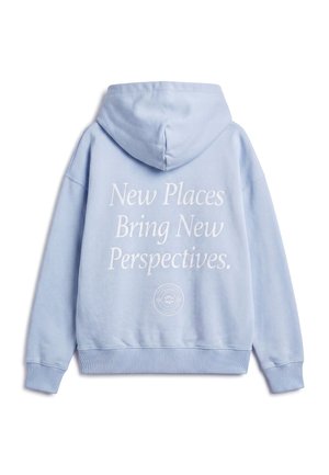 Pegador, JAJCE OVERSIZED HOODIE - Φούτερ με κουκούλα - washed ocean blue