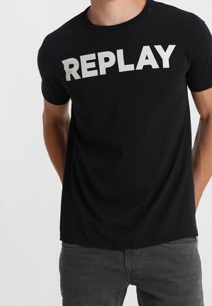 T-shirt imprimé - black