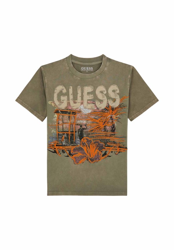 T-Shirt print - grün