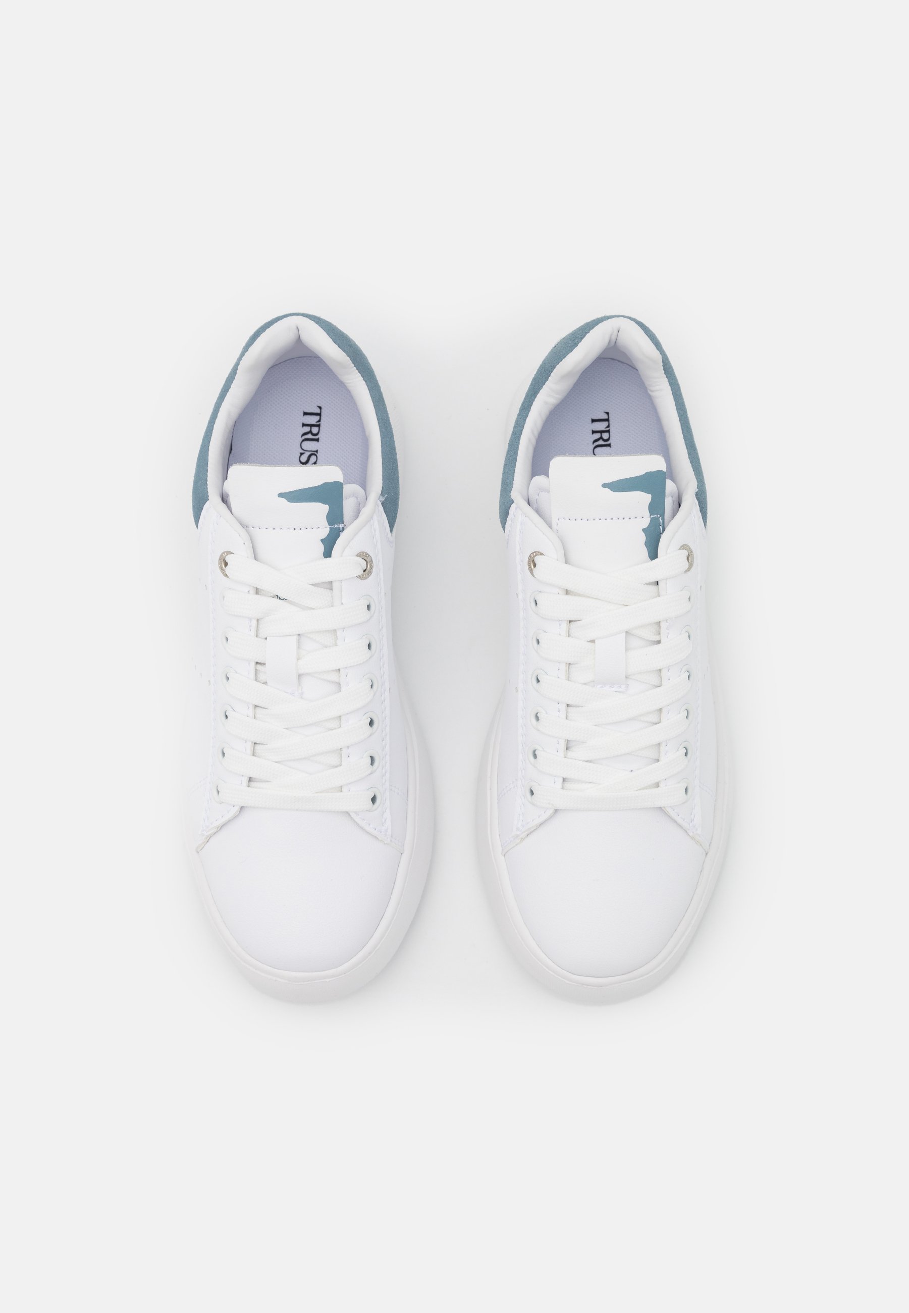 Trussardi YRIAS MIX - Sneakers basse - white/light blue/bianco - Zalando.it