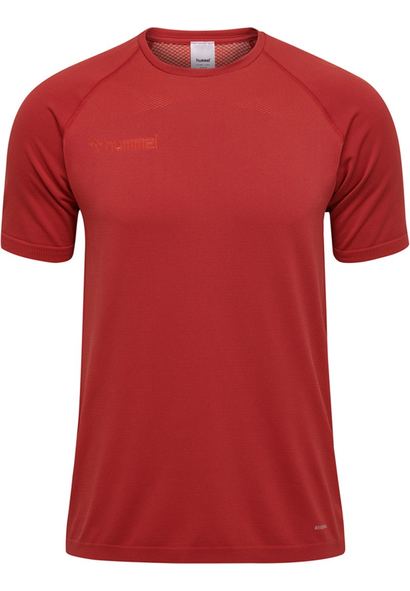Hummel T-shirt basic rood
