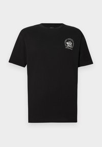 SOLO WOLF - Apdrukāts T-krekls - black