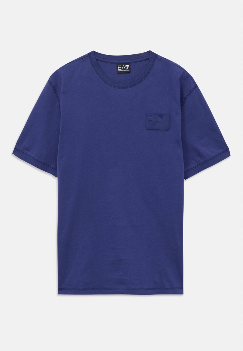 EA7 Emporio Armani T-shirt basic blauw