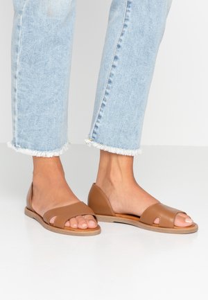 Sandales - cognac