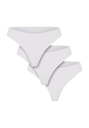 Urban Classics, LASERCUT TANGA 3-PACK - Tanga - white white white