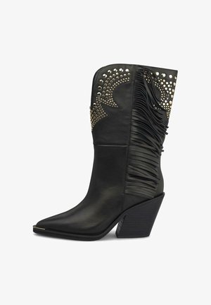 Alma en Pena, Laarzen met hoge hak - black