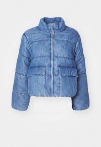PUFFER JACKET - Talvejope - light indigo 11