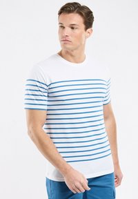 Non sélectionné, blanc dark blue