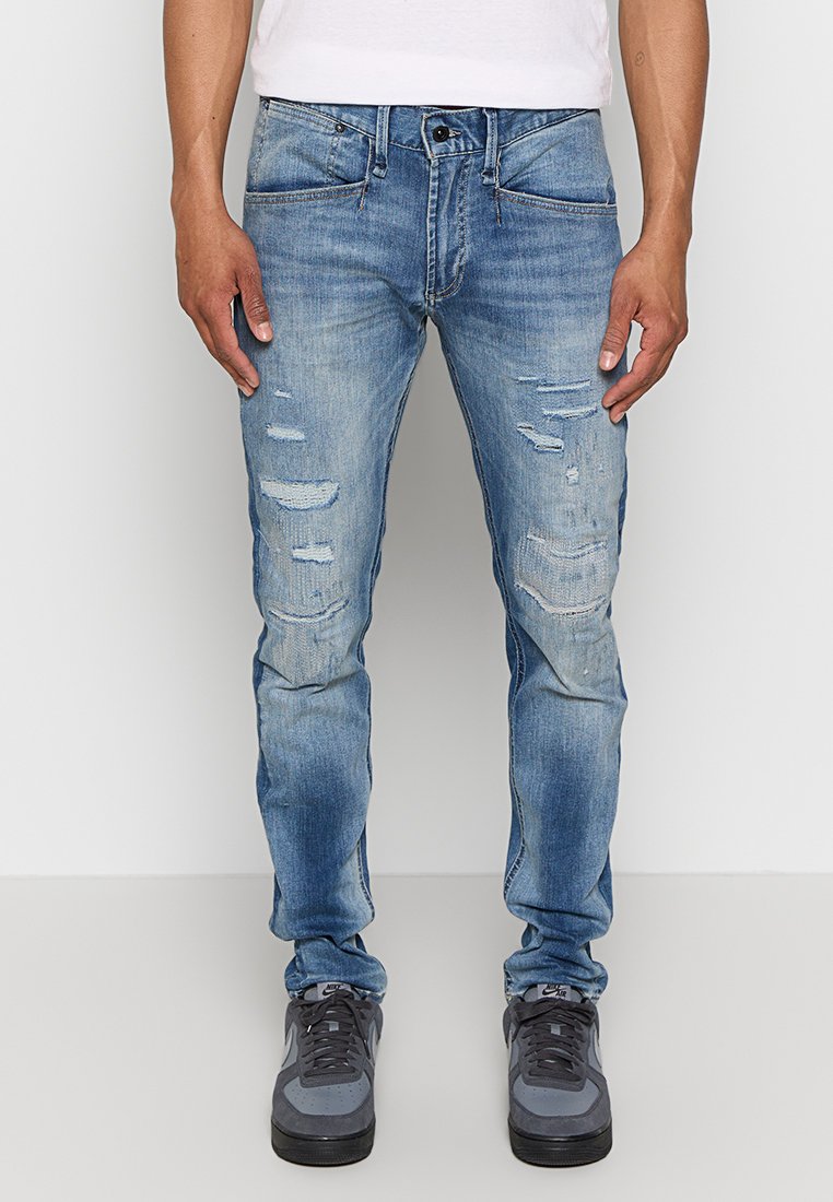 Denham Slim fit jeans blauw