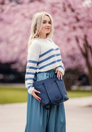 NEELA - Handbag - blue