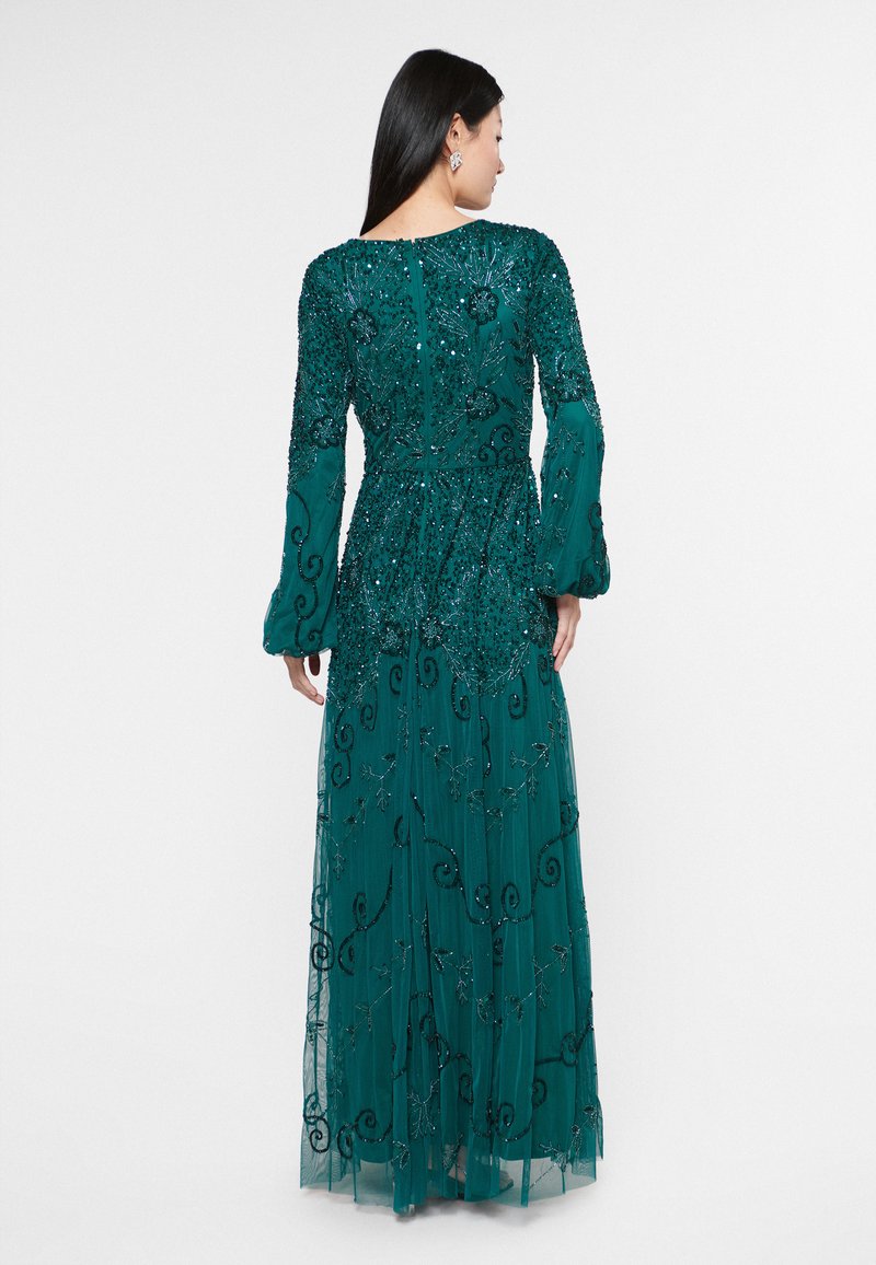 Maryisa MODEST EMBELLISHED SEQUINS - Occasion wear - emerald green/dark  green - Zalando.ie