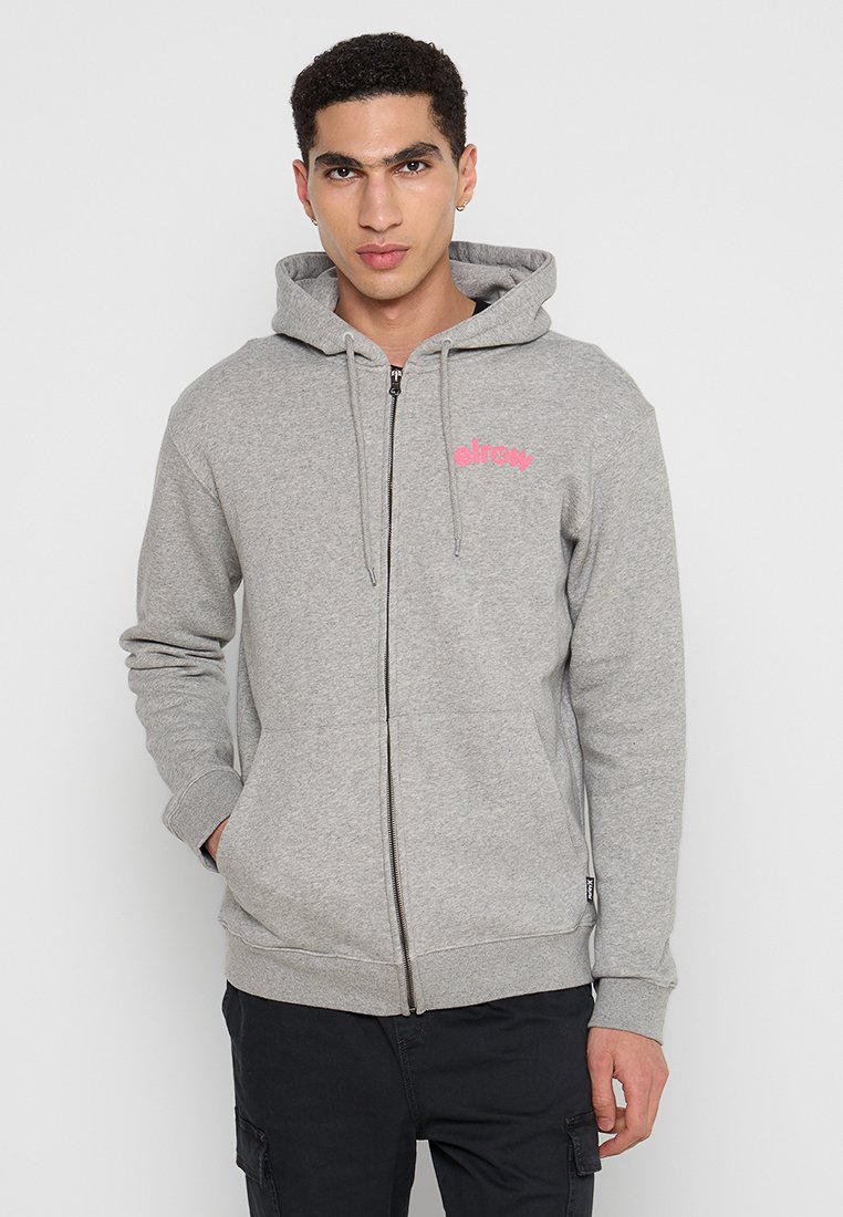 hurley Sweater met rits grijs