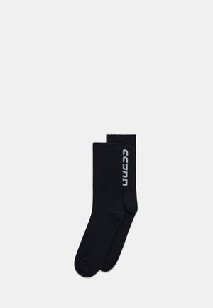 Guess, SOCKEN LOGOSTICKEREI - Chaussettes - schwarz