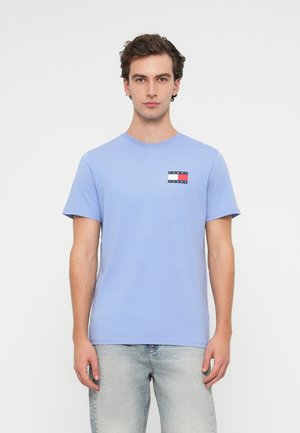 SLIM ESSENTIAL FLAG TEE - T-shirts - nordic iris