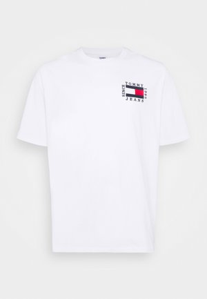 BOX FLAG TEE - T-shirt med print - white