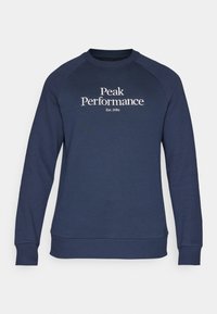 ORIGINAL CREW-BLACK-OFFWHITE - Sweatshirt - blue shadow/offwhite