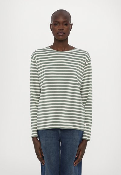 CLOSED BASIC - Top s dlouhým rukávem - faded green