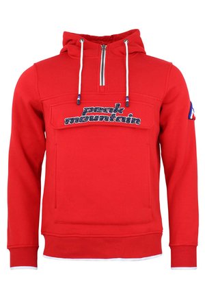 CEFLOW - Felpa con cappuccio - rouge