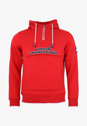 Peak Mountain CEFLOW - Hoodie - rouge