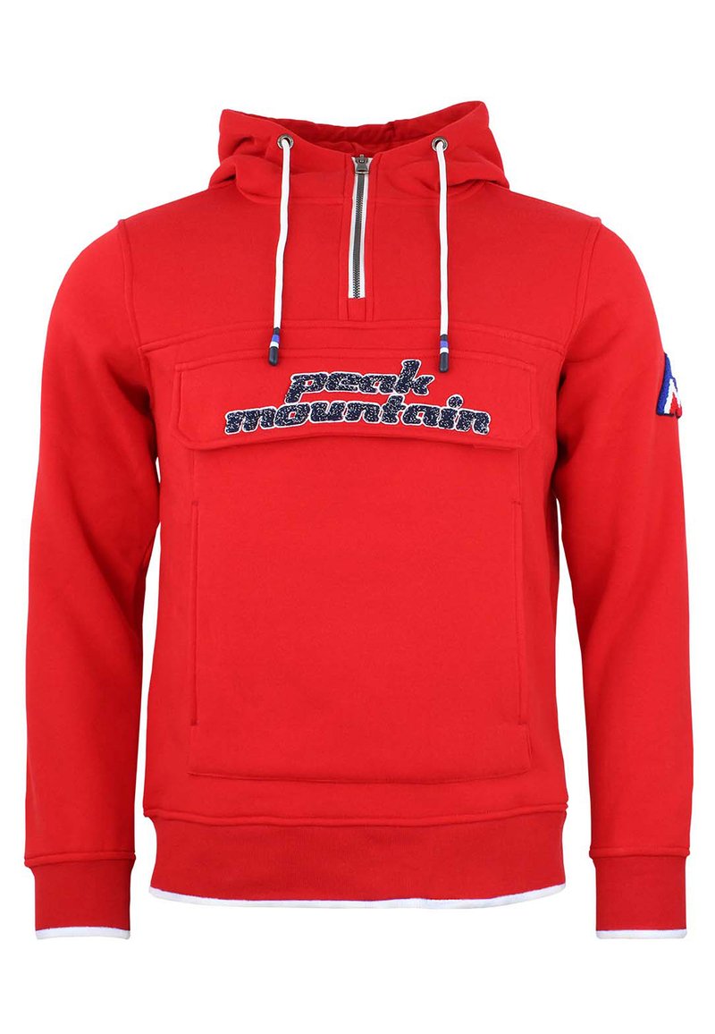 Peak Mountain CEFLOW - Felpa con cappuccio - rouge