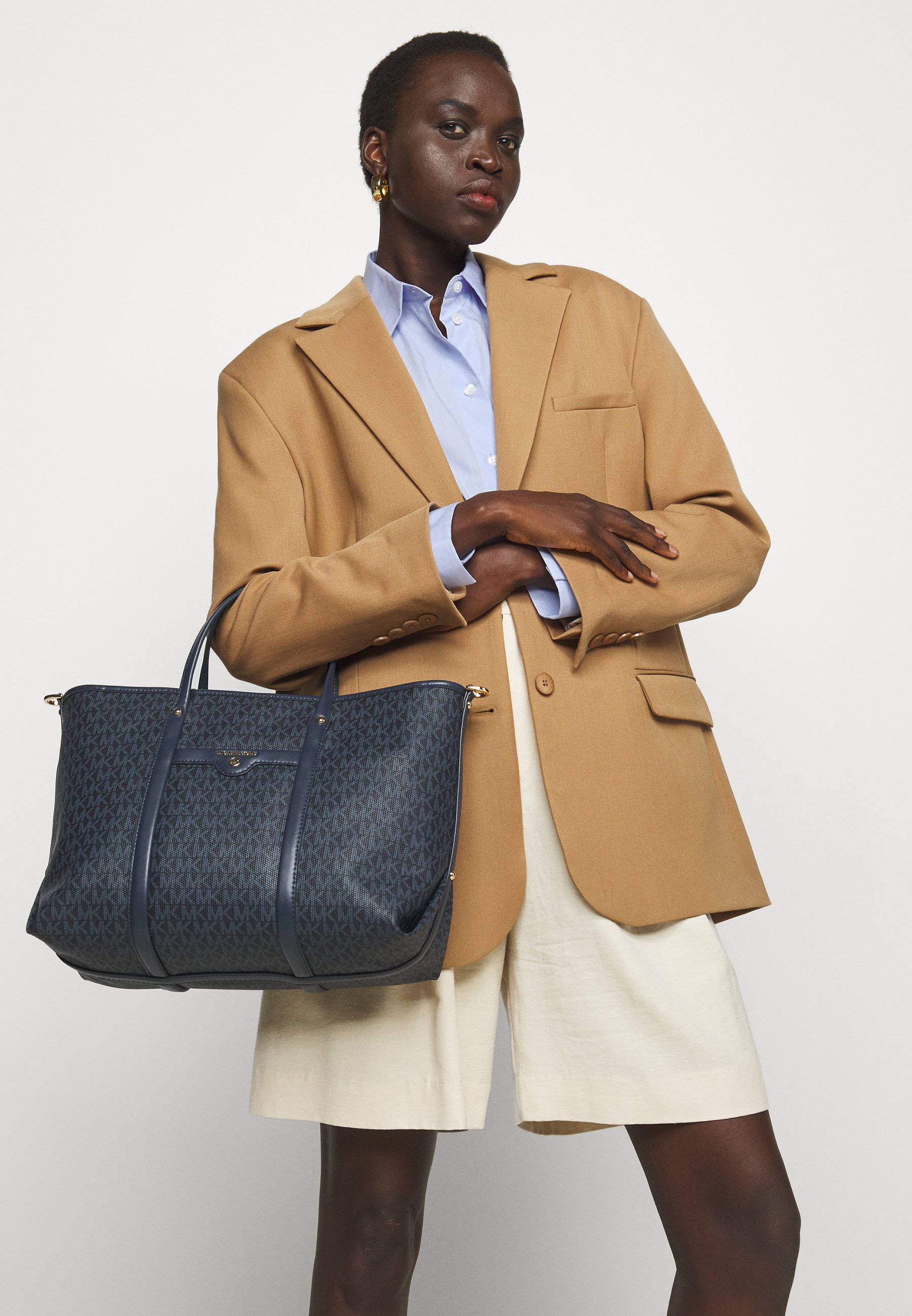 MICHAEL Michael Kors BECK TOTE - Bolso de mano - blue/azul - Zalando.es
