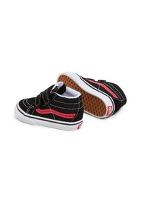 Vans MID REISSUE - Sneakers alte - black/red