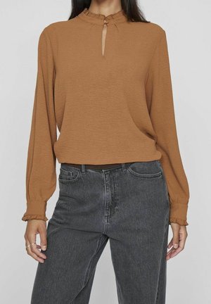 Bluse - brown