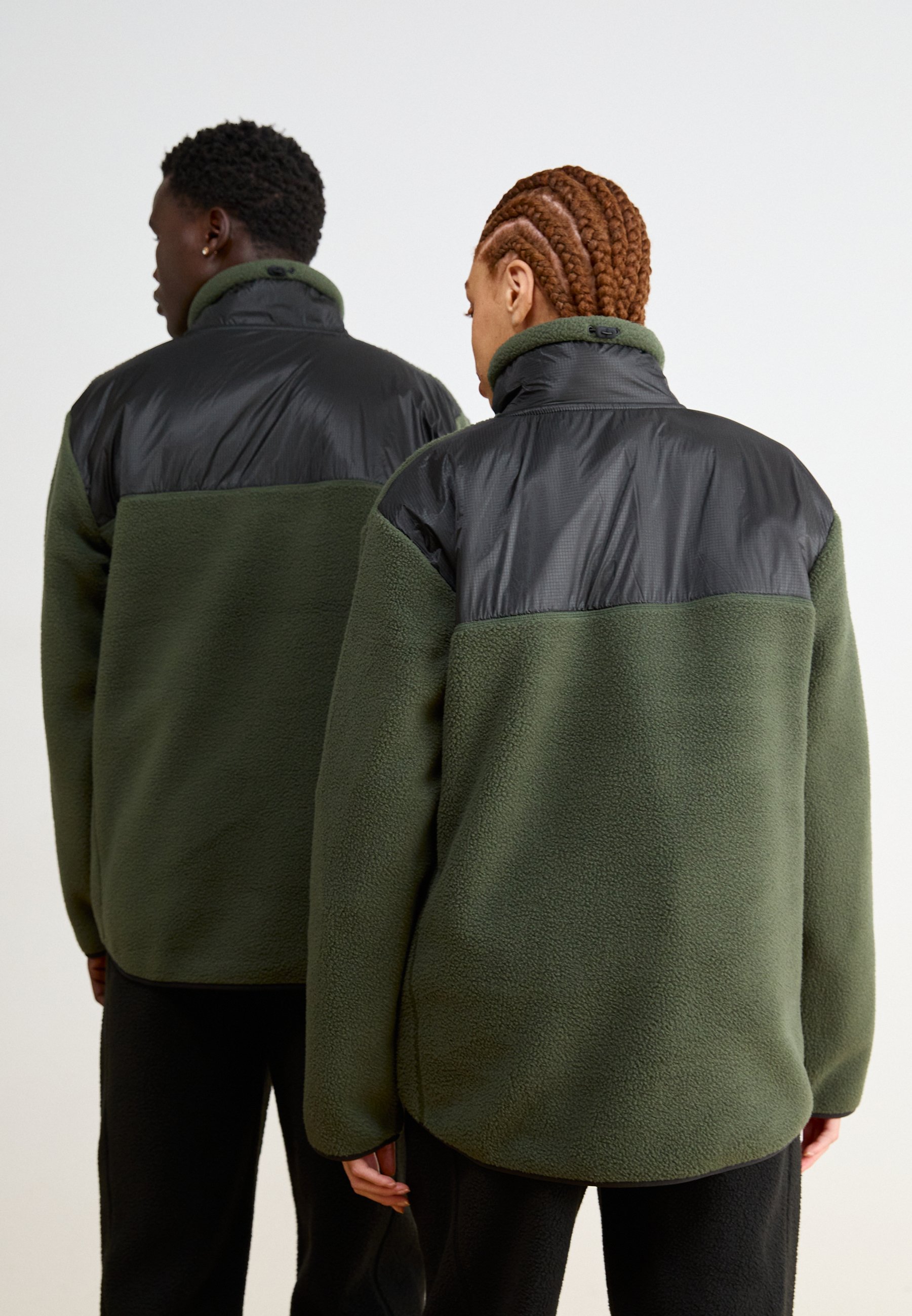 Rains YERMO HALF ZIP UNISEX - Fleece jumper - green/dark