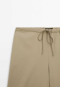 Massimo Dutti Pantalon classique - mottled brown