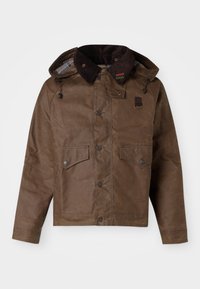 BARBOUR X LEVI'S® OVERSIZED BEDALE WAXED JACKET - Übergangsjacke - brown