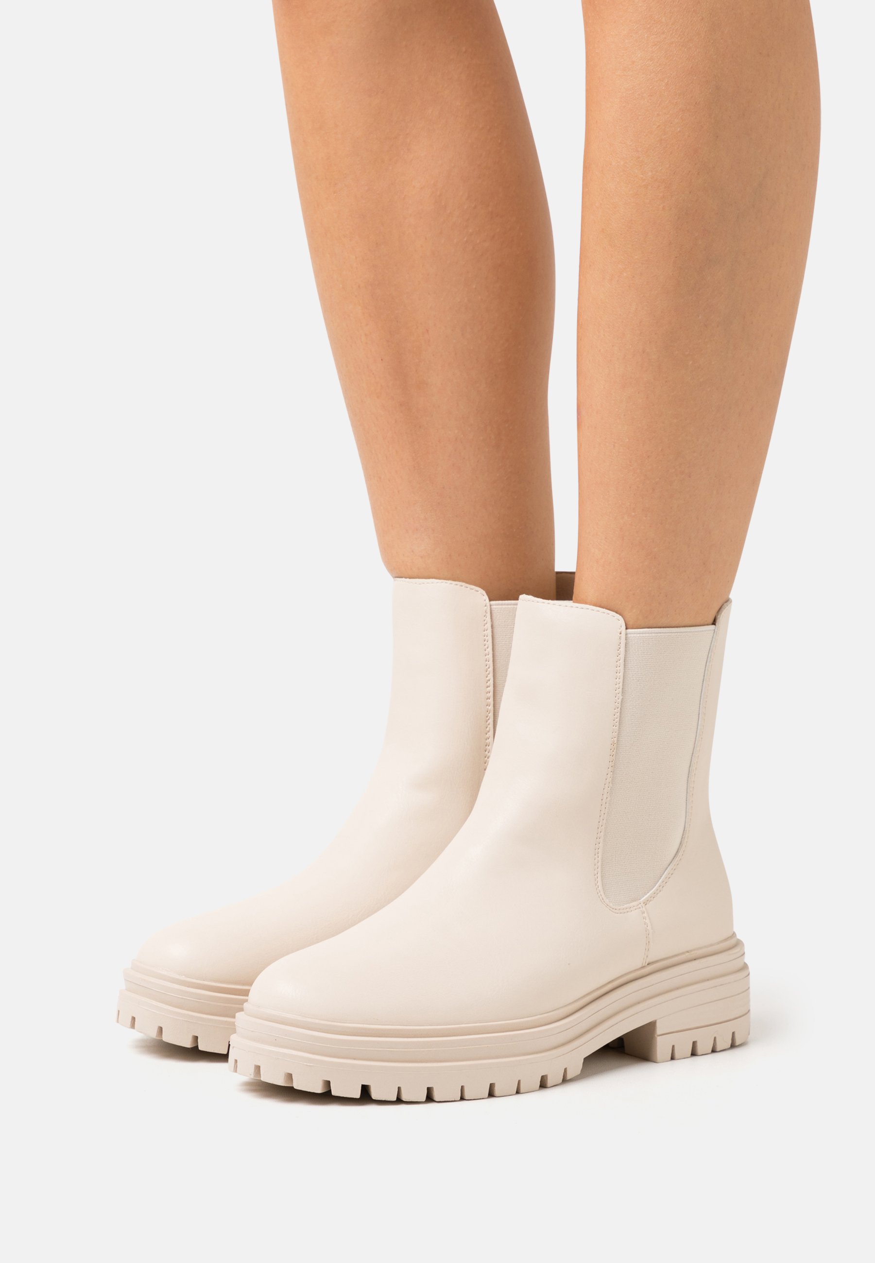 Anna Field Enkellaarsjes met plateauzool - off-white/crème - Zalando.be