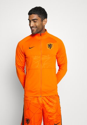 NIEDERLANDE KNVB - Koszulka reprezentacji - safety orange/black