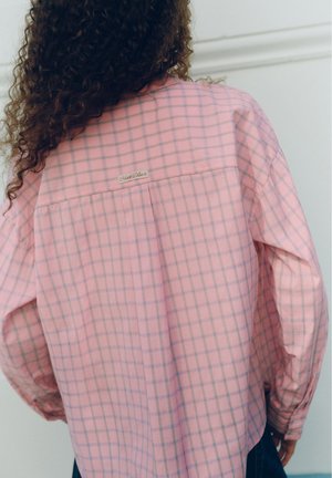 PULL&BEAR, CHECK - SHIRT - Chemisier - pink